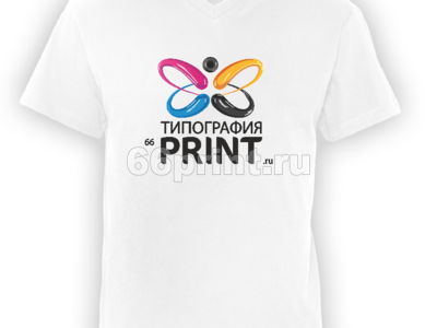 заказать печать 10 белых взрослых футболок, сублимационная печать